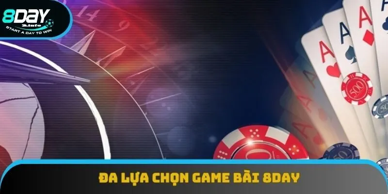 Đa lựa chọn hình thức giải trí tại sảnh game bài